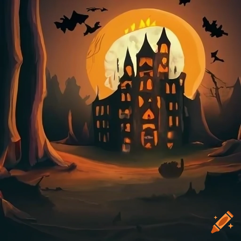 Halloween landscape