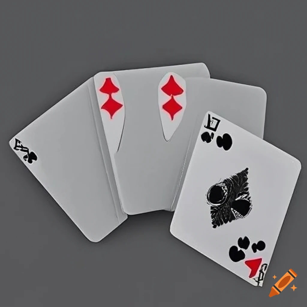 Deck-of-playing-cards full-body color full-size hyper-realistic on Craiyon