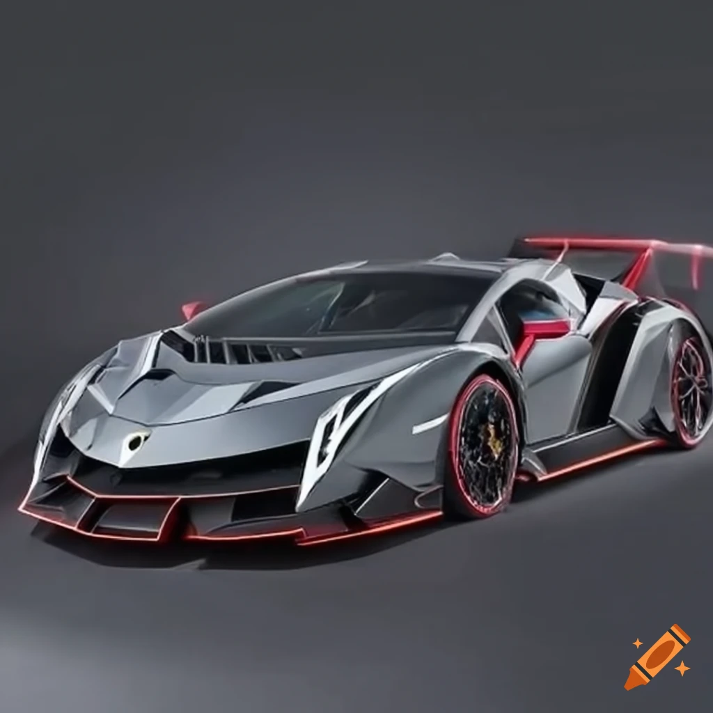 Lamborghini veneno on Craiyon