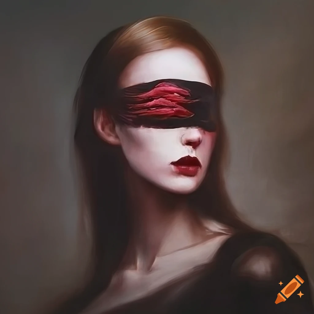 Blindfolded Woman 