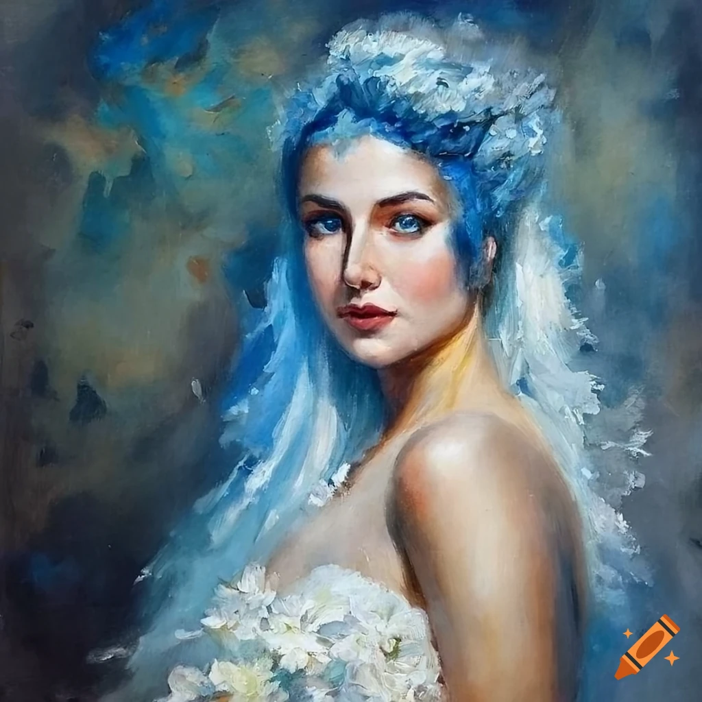 Beautiful close up portrait of a beautiful woman with highly defined