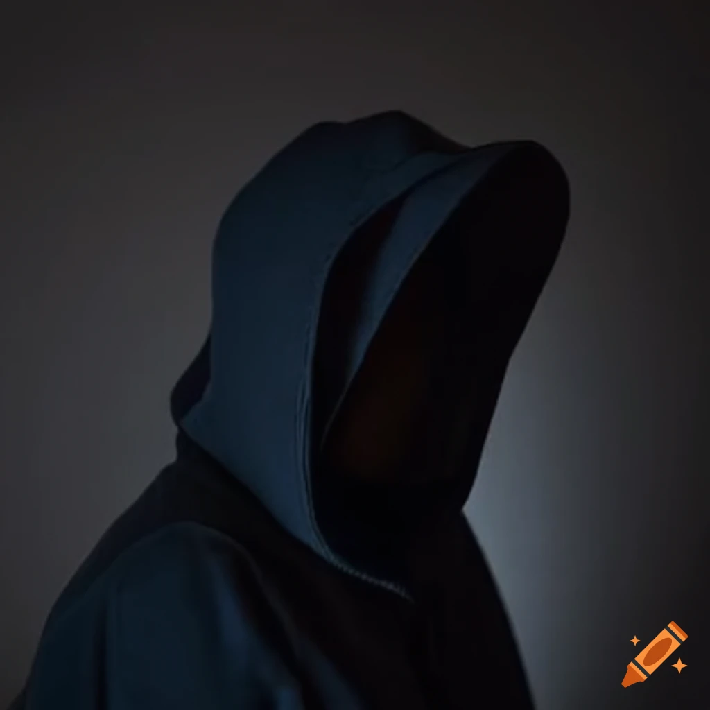 Hooded guy with hat on on Craiyon