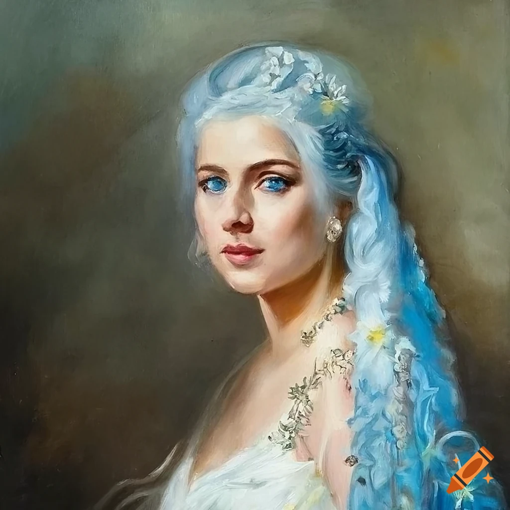 Beautiful close up portrait of a beautiful woman with highly defined