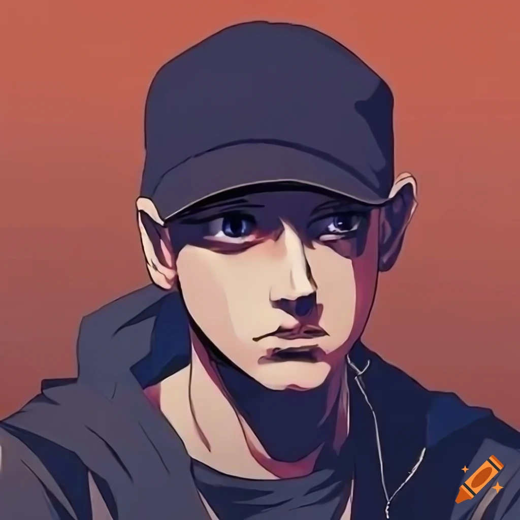Eminem Anime style-Fanart by BuraddoMieru on DeviantArt