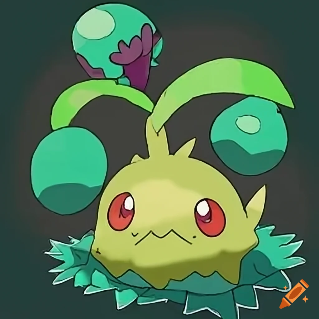Pokemón inicial tipo planta