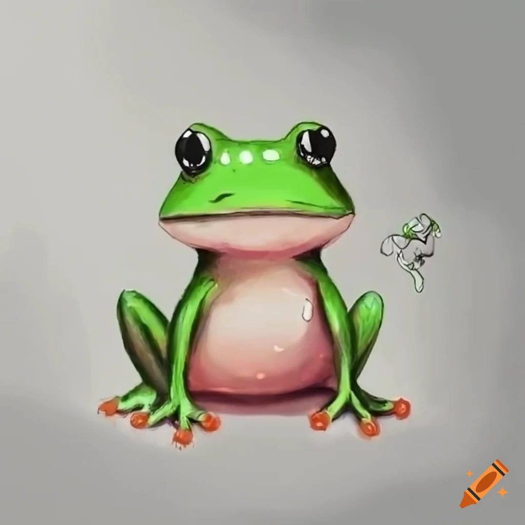 A Frog's Day Out - Single by MYLK on Apple Music, Cartoon Frog, HD phone  wallpaper | Peakpx