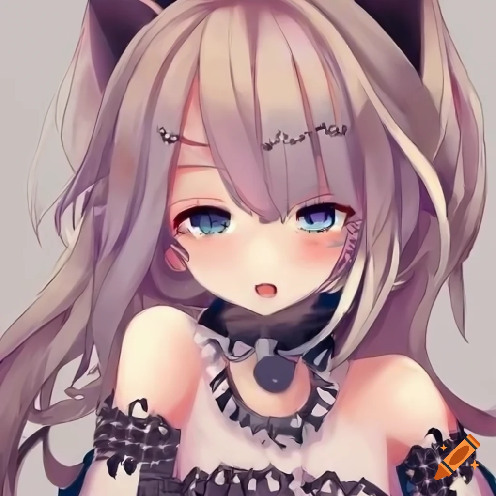 Mylittleblog: Cute anime catgirls  Cat girl, Black cat anime, Chibi girl