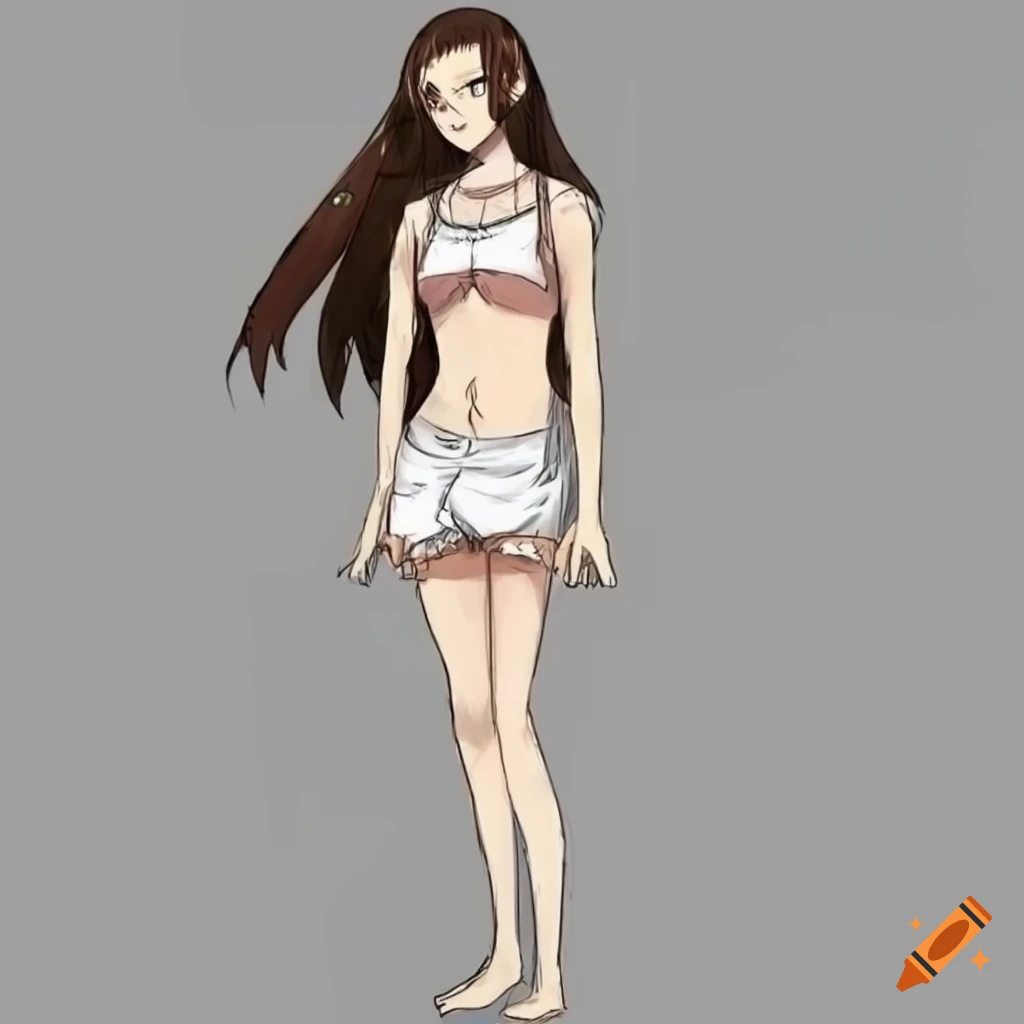 Modelo Anime Corpo  Anime girl drawings, Drawing anime bodies