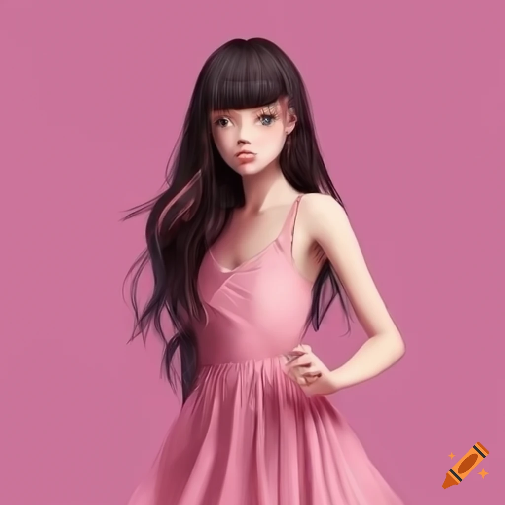 Beautiful Skinny Girl Red Dress Posing Stock Photo 395318455 | Shutterstock