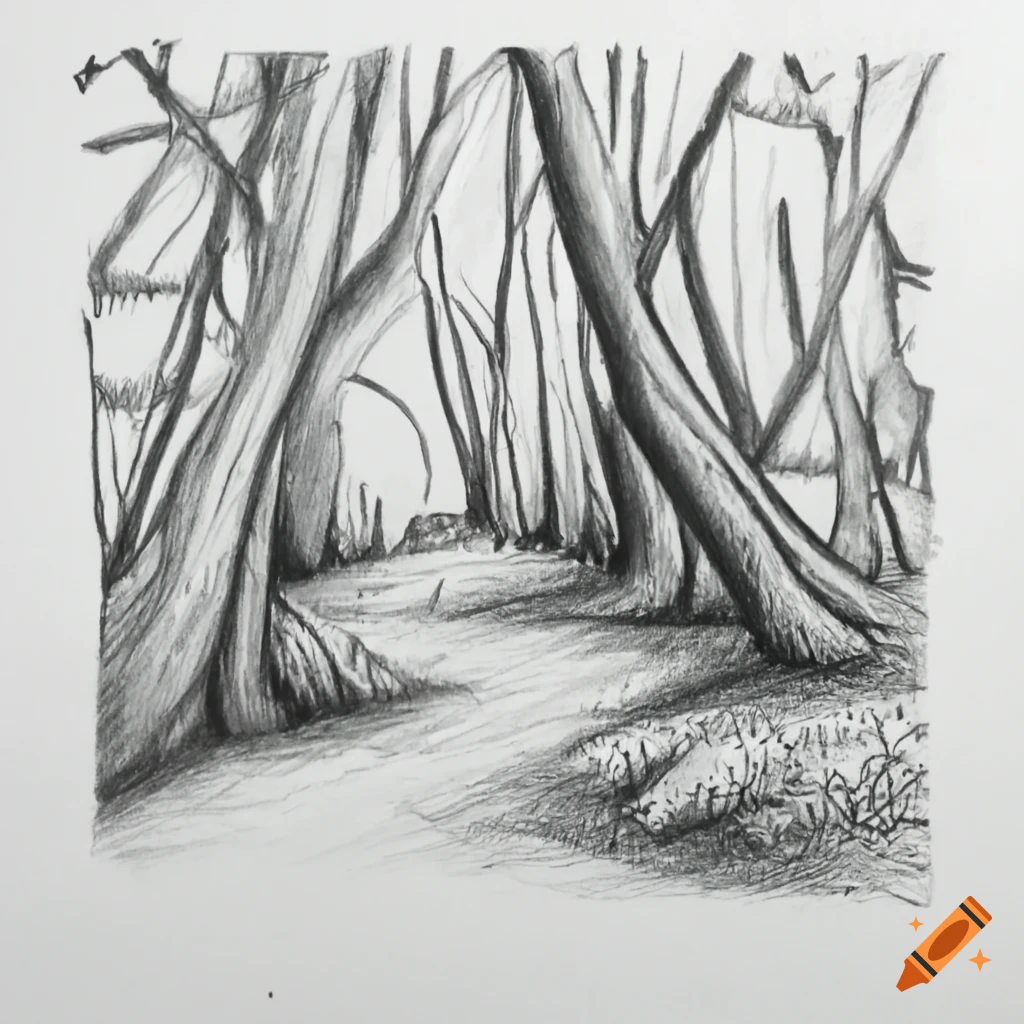 🔥 Free download Forest line art by nai XaIn on deviantART Forest drawing  Nature [900x625] for your Desktop, Mobile & Tablet | Explore 25+ Background  Drawings, Cool Drawings Wallpapers, Girls Drawings Wallpaper,