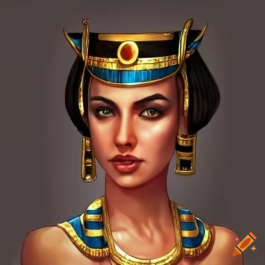 Egyptian Hathor ‘mistress Of The West’ Female Modern Realistic Style
