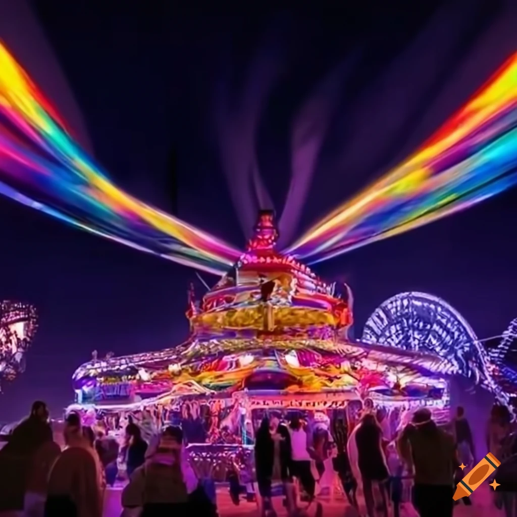 Fairground amusement innovative futuristic unique
