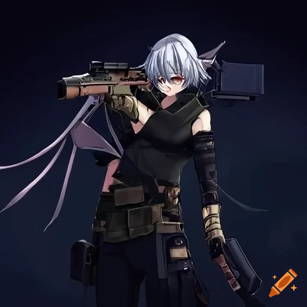 Anime Girls with Guns - So I heard that Full Conceal (the company that made  the folding Glocks) are about to face bankruptcy. Guess you could say that  their company got...folded. https://danbooru.donmai.us/posts/3399231?q=glock  -