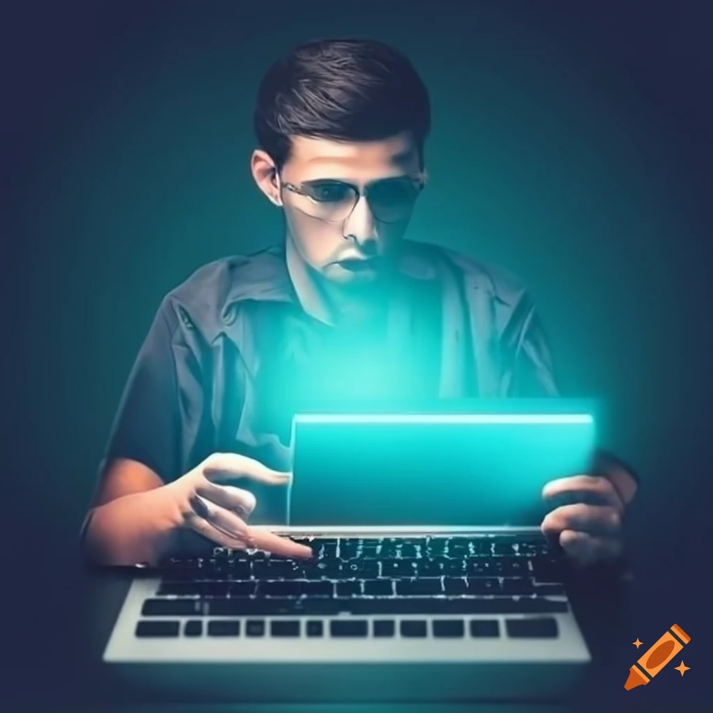 Programmer at work