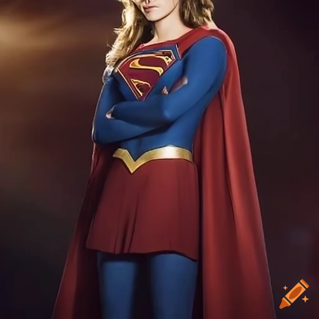 Emma Watson as supergirl