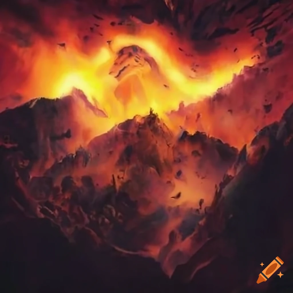 Hill Exploding Exploding hill