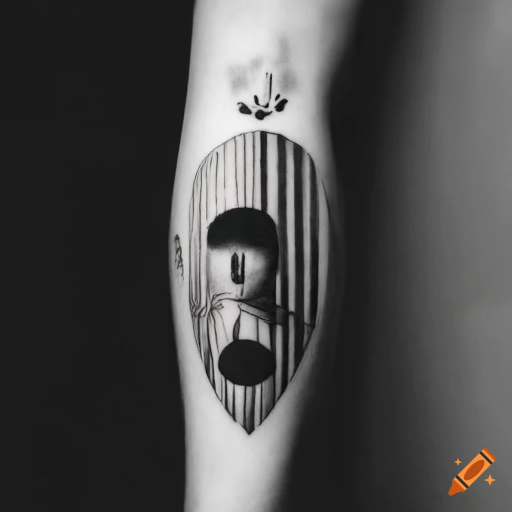 Little Tattoos — Black hole tattoo. Tattoo artist: Violeta Arús