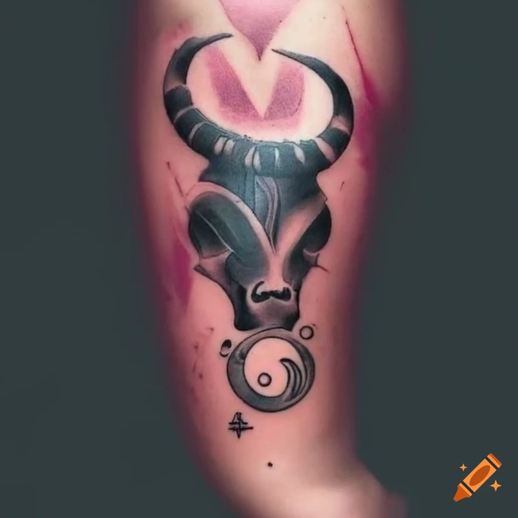 Taurus Zodiac Constellation Tattoo Design – Tattoos Wizard Designs