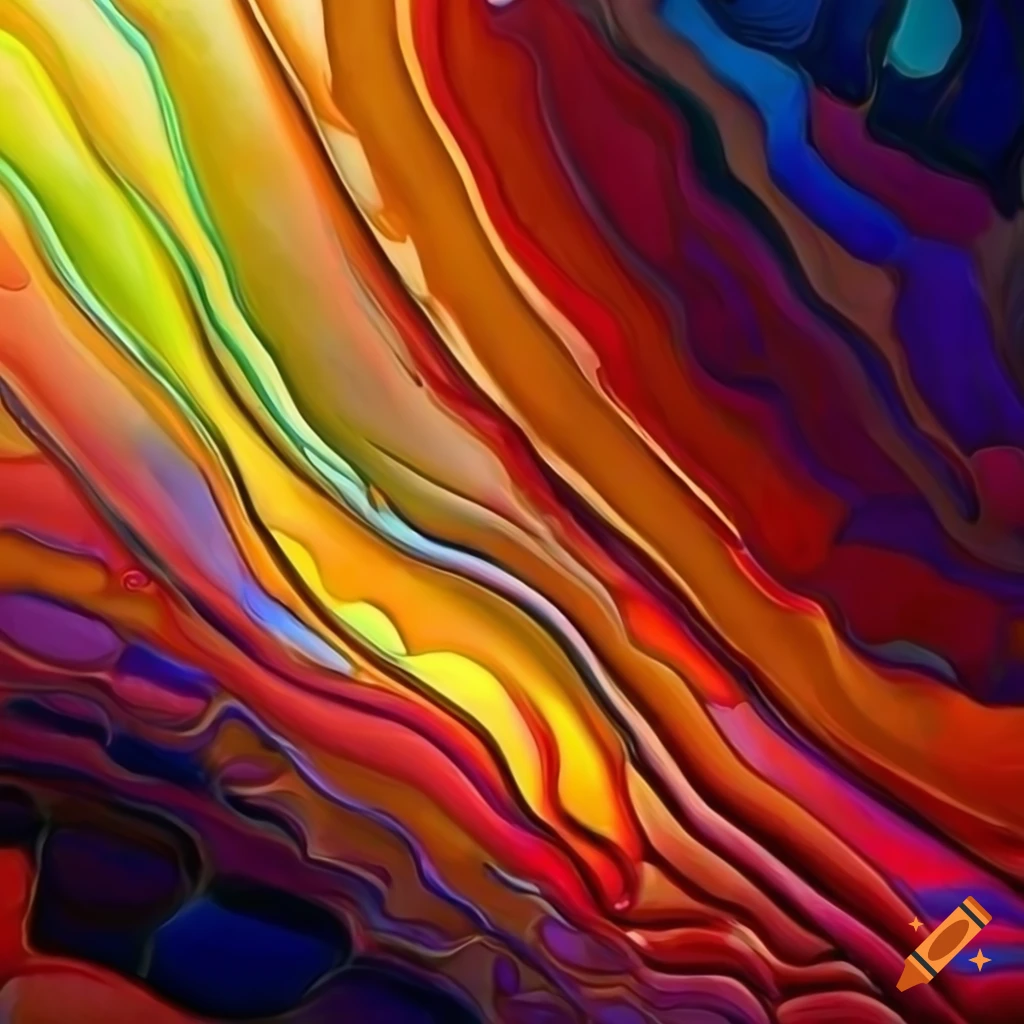 Scales abstract art on Craiyon