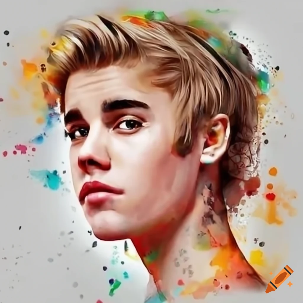 Justin Bieber Portrait by Krytya on DeviantArt