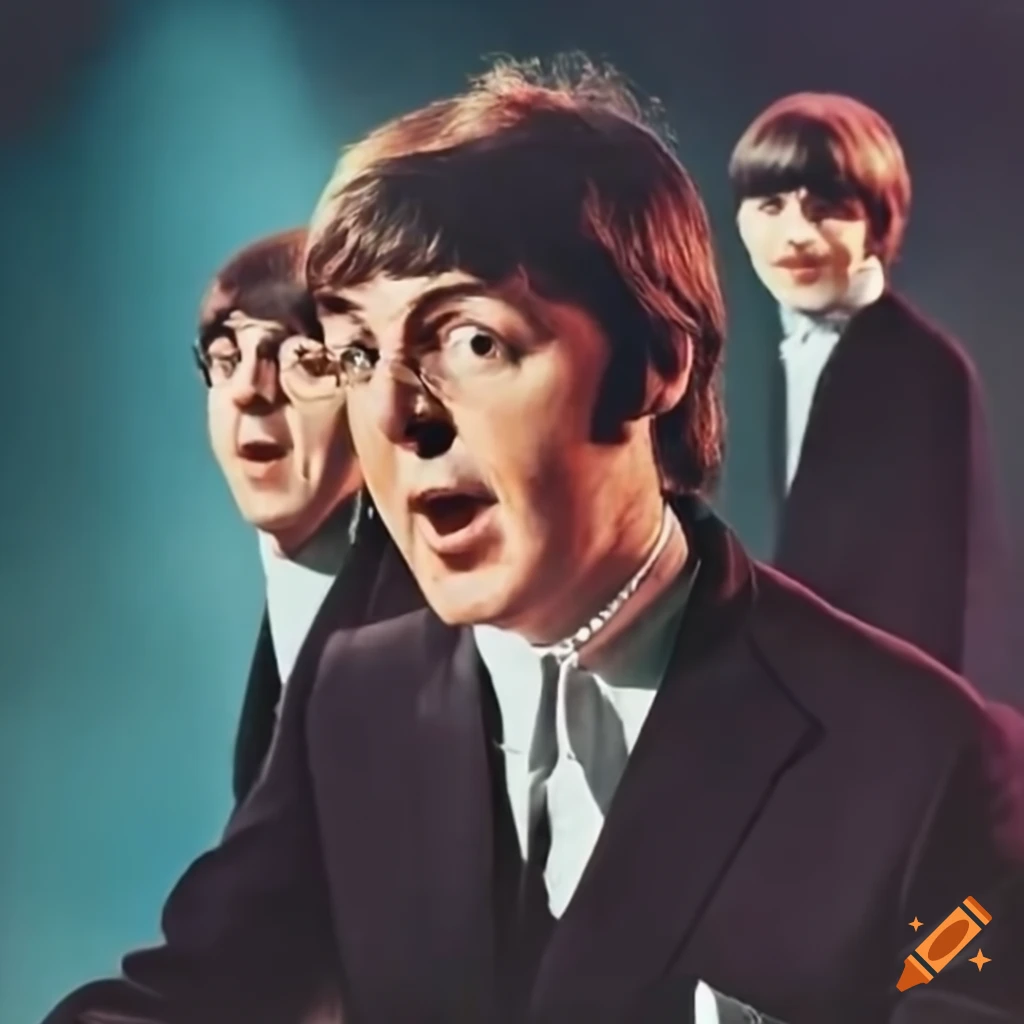 1965 Beatles Album Cover Featuring Paul Mccartney Singing that Means A 