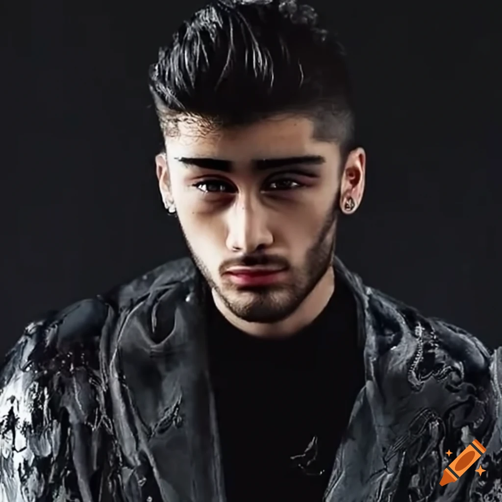 Zayn Malik with his white medium spikes hairstyle - Mens Hairstyle 2020