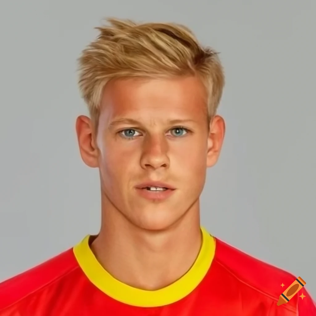 footballer, portrait, blond man --ar 2:3 --v 4