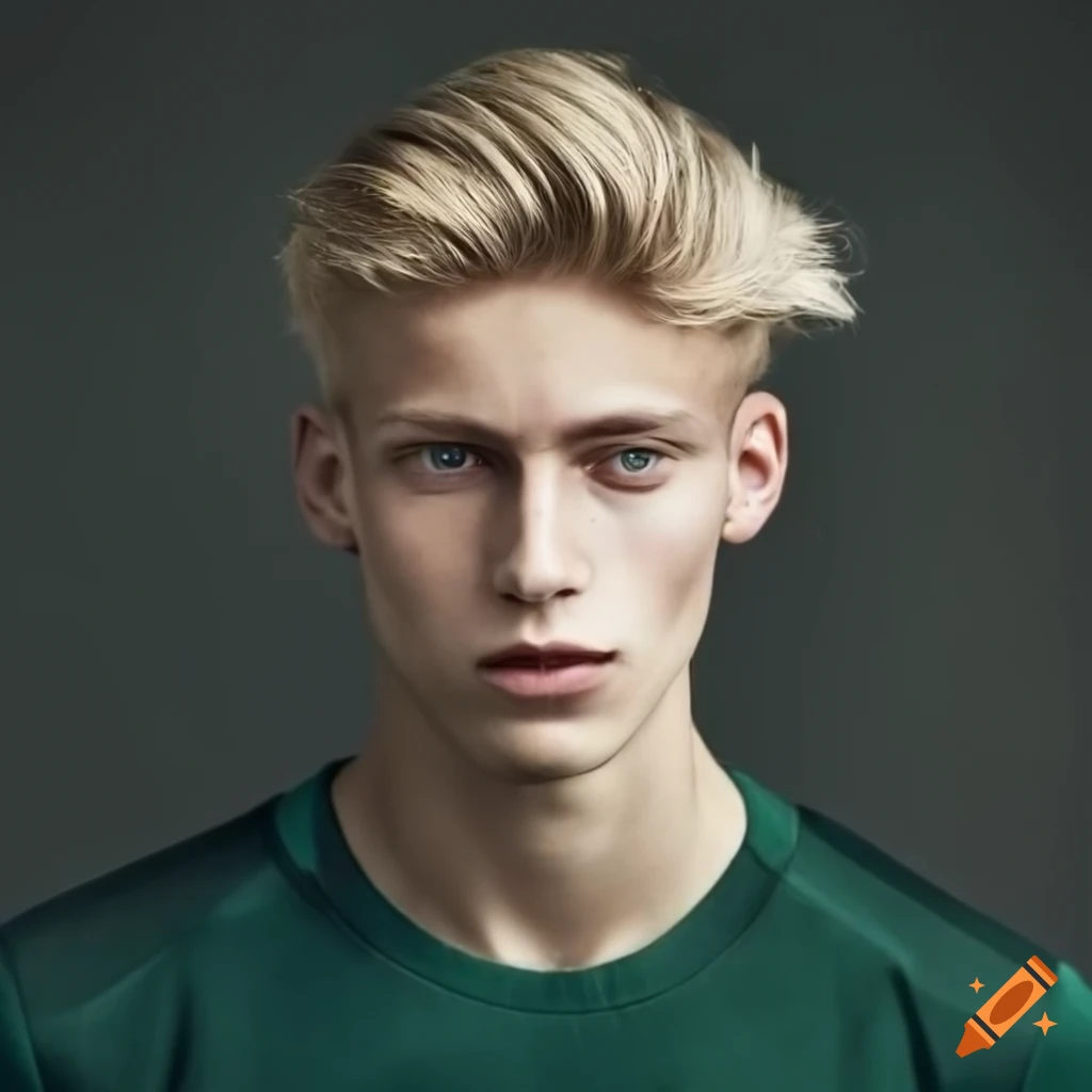 footballer, portrait, blond man --ar 2:3 --v 4
