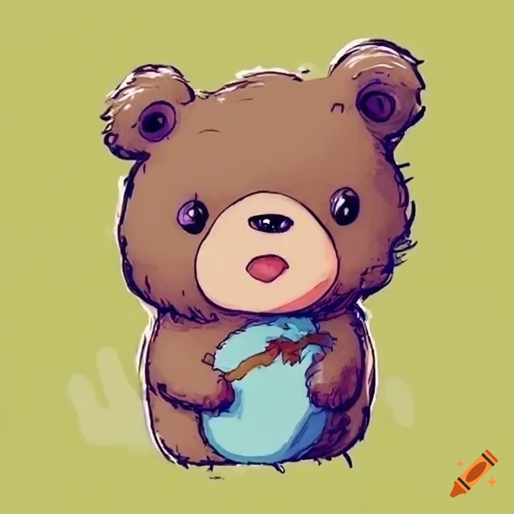 Cute Bear Anime Brown Bear Pendant Cartoon Bag Pendant Children's Toys |  eBay-demhanvico.com.vn