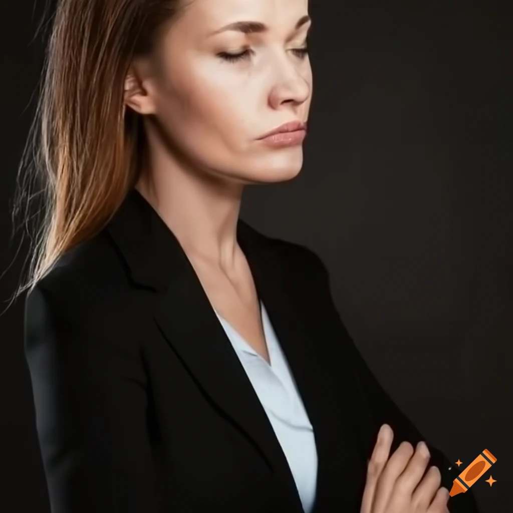 Tired Looking Thicker Woman 40 In Business Clothing tired-looking-thicker-woman-40-in-business-clothing