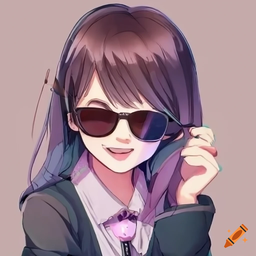 Anime Girls With Sunglasses Are So Dangerous - iFunny | Girl with sunglasses,  Anime memes, Memes