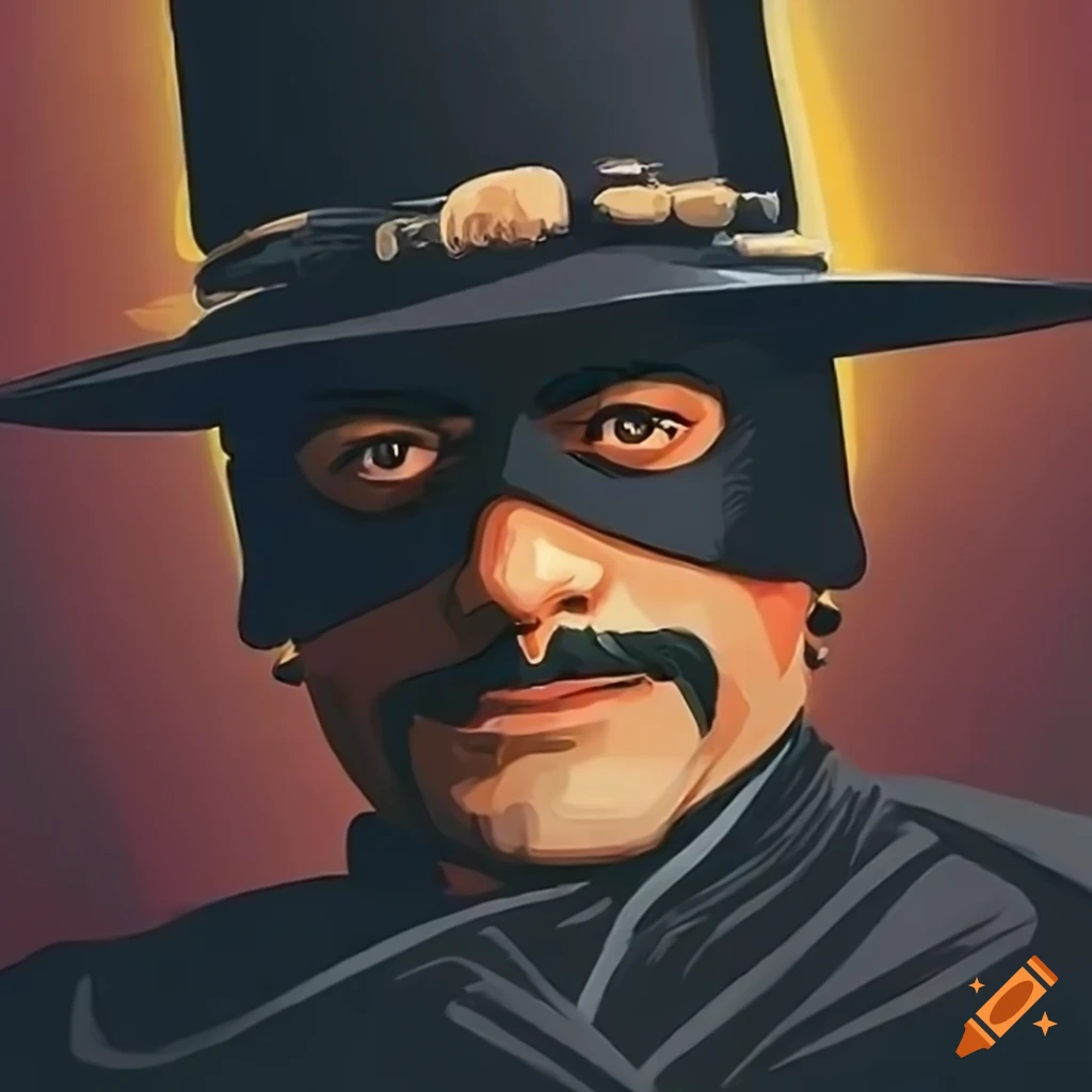 Oscar isaac as zorro on Craiyon