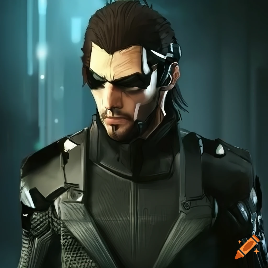 Adam jensen from deus ex