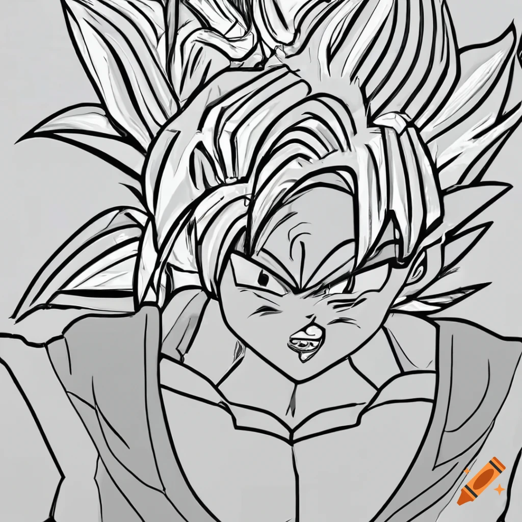 Anime Drawing - How to Draw Goku Step by Step (Goku Drawin… | Flickr-demhanvico.com.vn