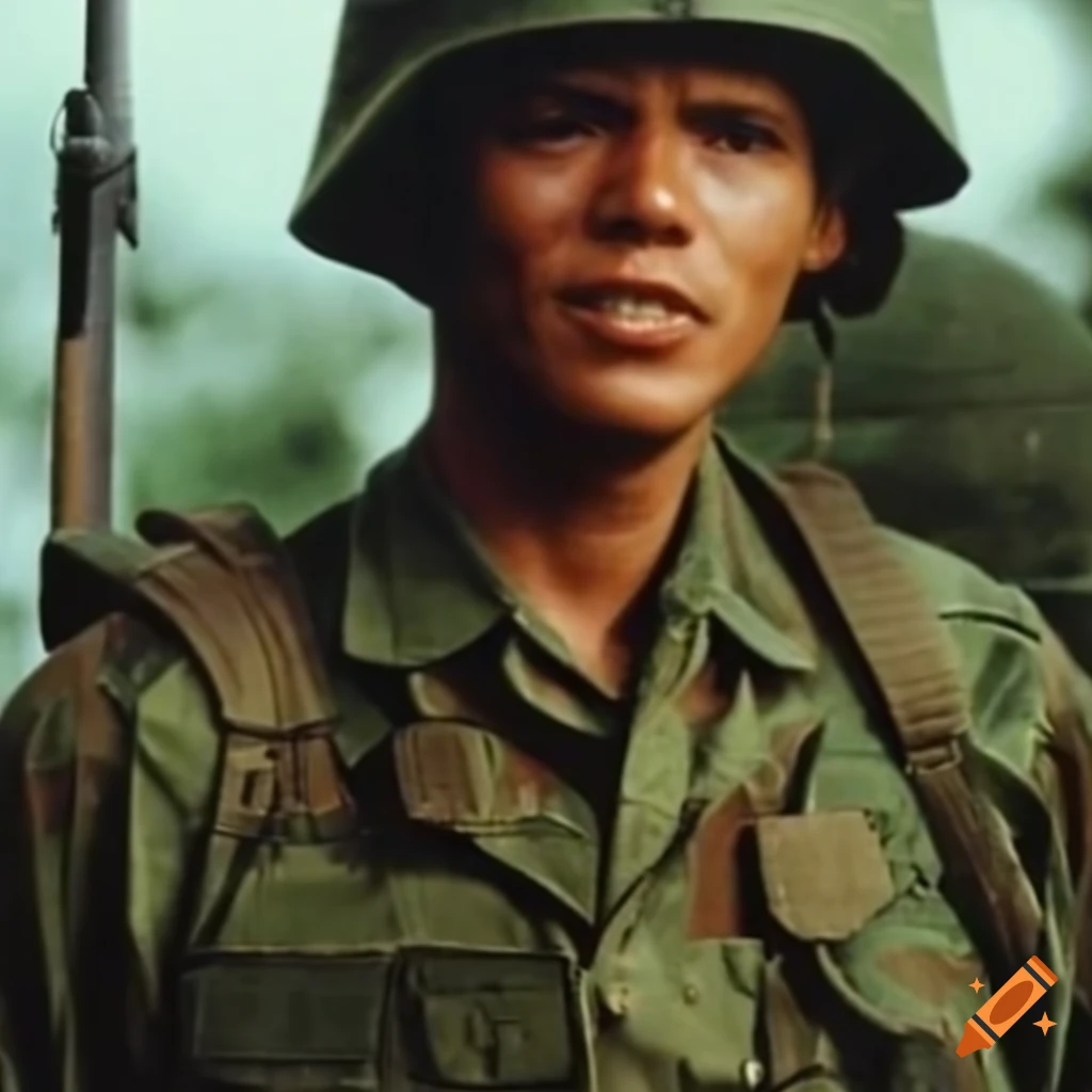 American Soldier During The Vietnam War On Craiyon