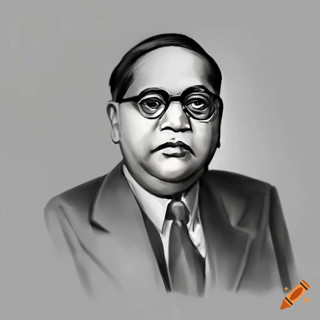 Simple Black Ambedkar Character, Bed Drawing, Character Drawing, Ambedkar  PNG Transparent Clipart Image and PSD File for Free Download