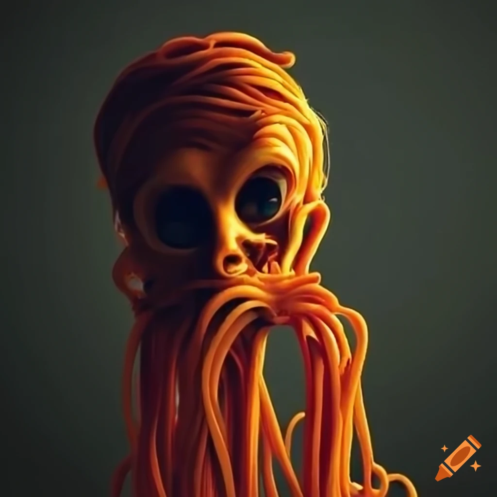 Spooky spaghetti