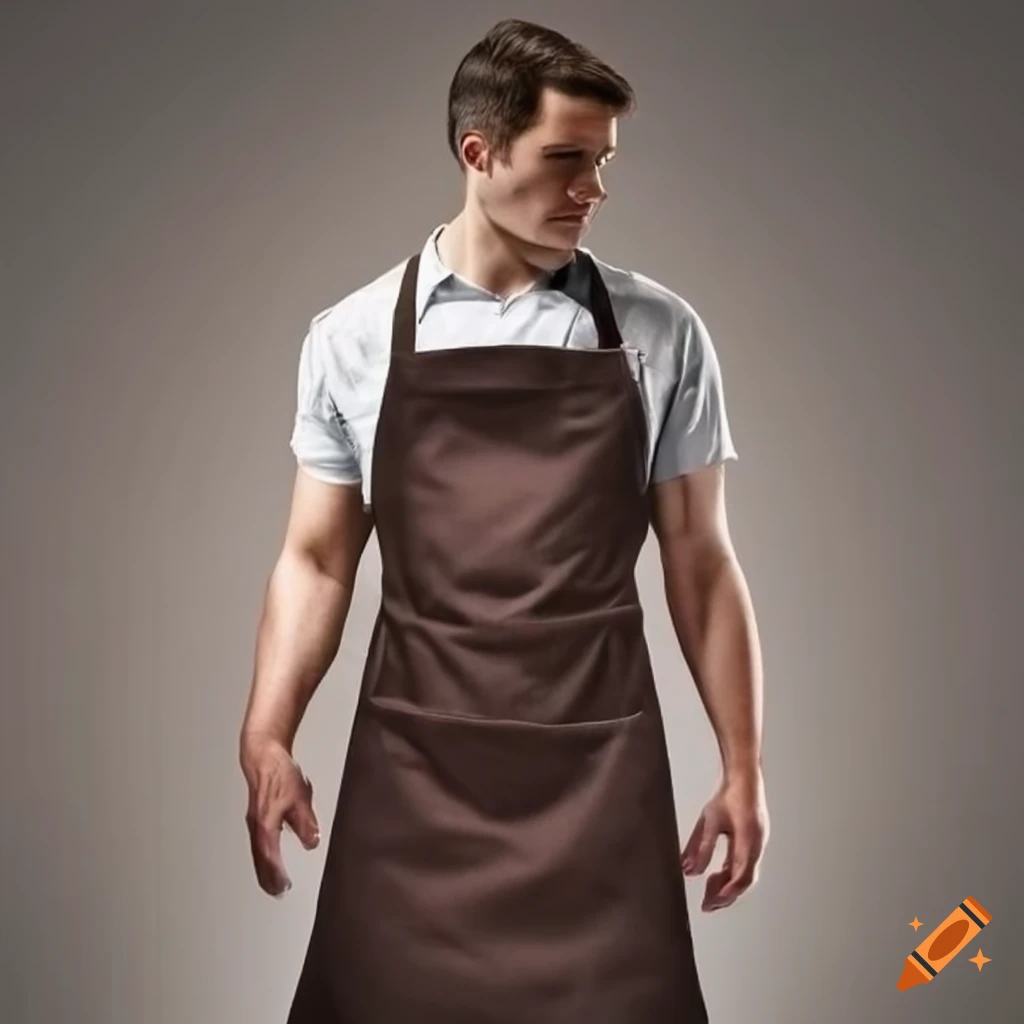 Running bartender apron on Craiyon