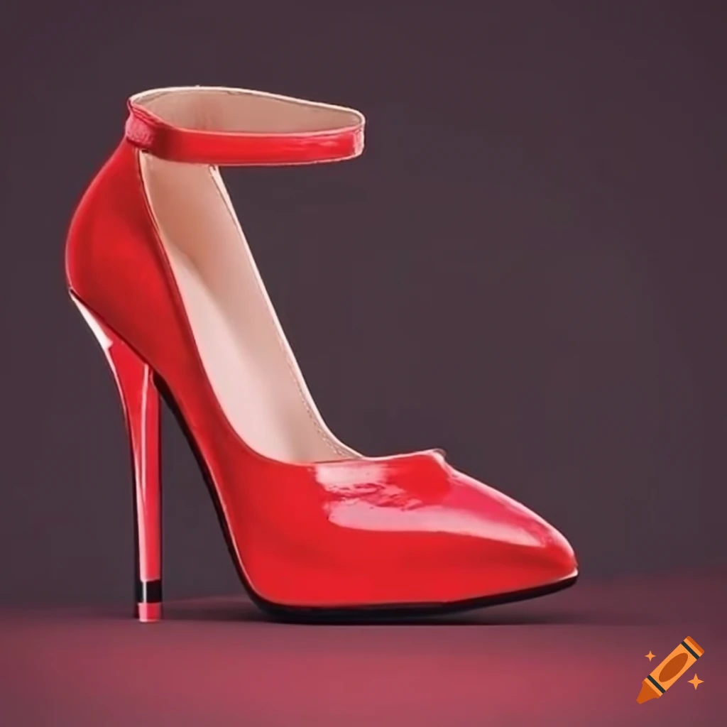 red high heels