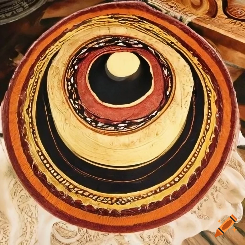 world of the goddess realm wide brimmed hats Minoan altar table and sacred pool snakes and cats