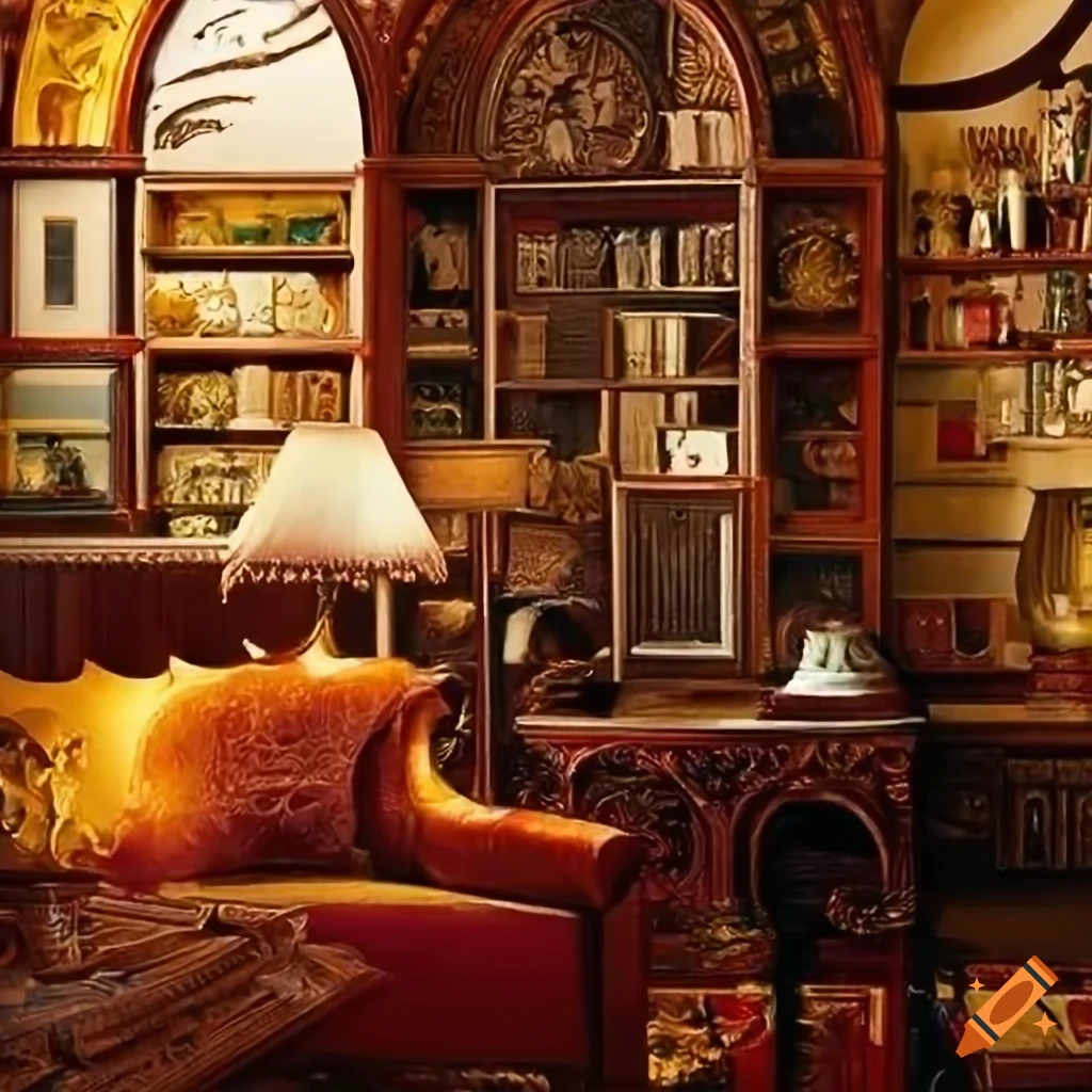 A collectors house on Craiyon