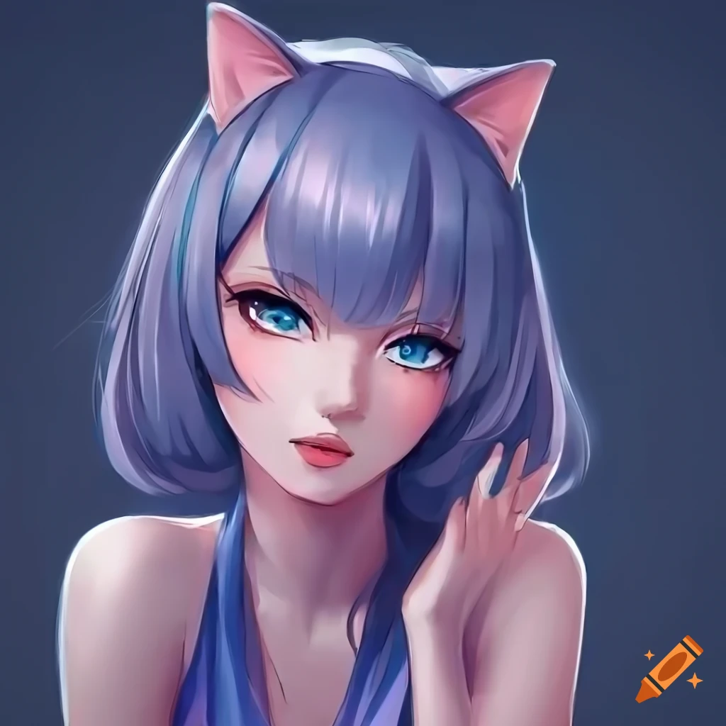 ArtStation - Cute anime girl