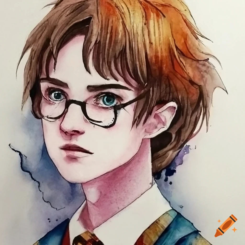 harry potter scar drawing
