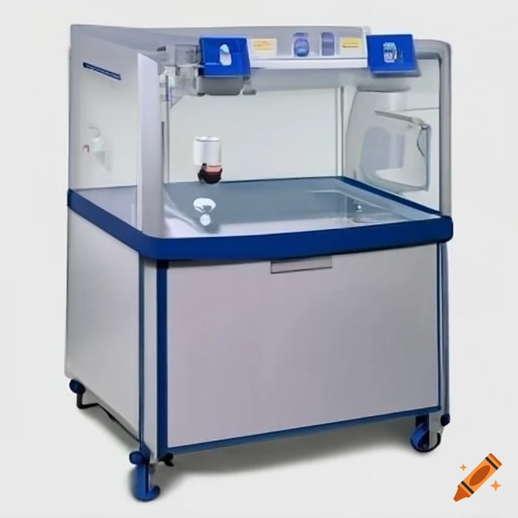 Oxygen incubator with patient inside