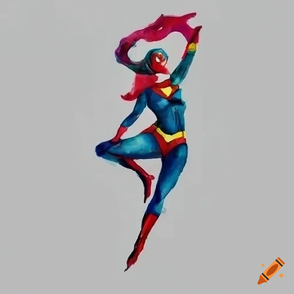 Superhero Action Set Superhero Character 9 Stock Vector (Royalty Free)  357063362 | Shutterstock