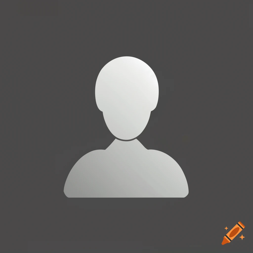 Personel icon with black background