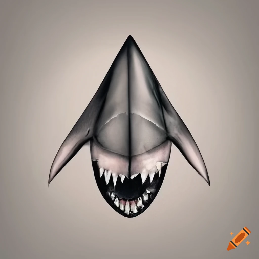 Shark Tribal Abstract Vector Images (89)
