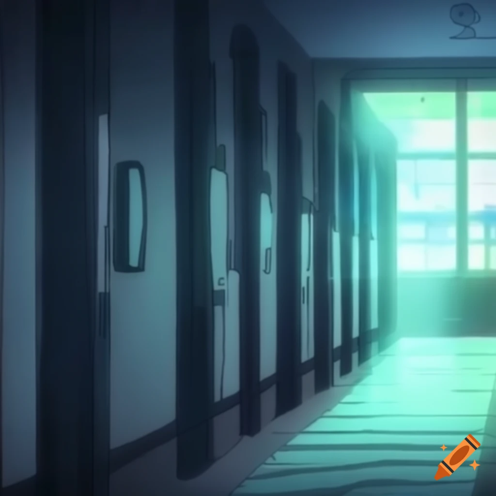 Manga background, school Hallway by Miniwa, background school HD phone  wallpaper | Pxfuel