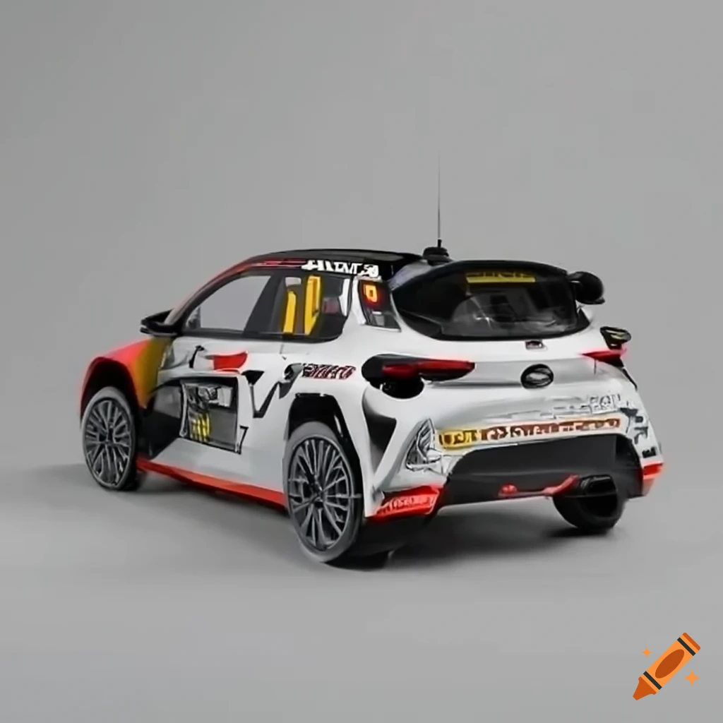 Opel corsa f 2022 wrc on Craiyon