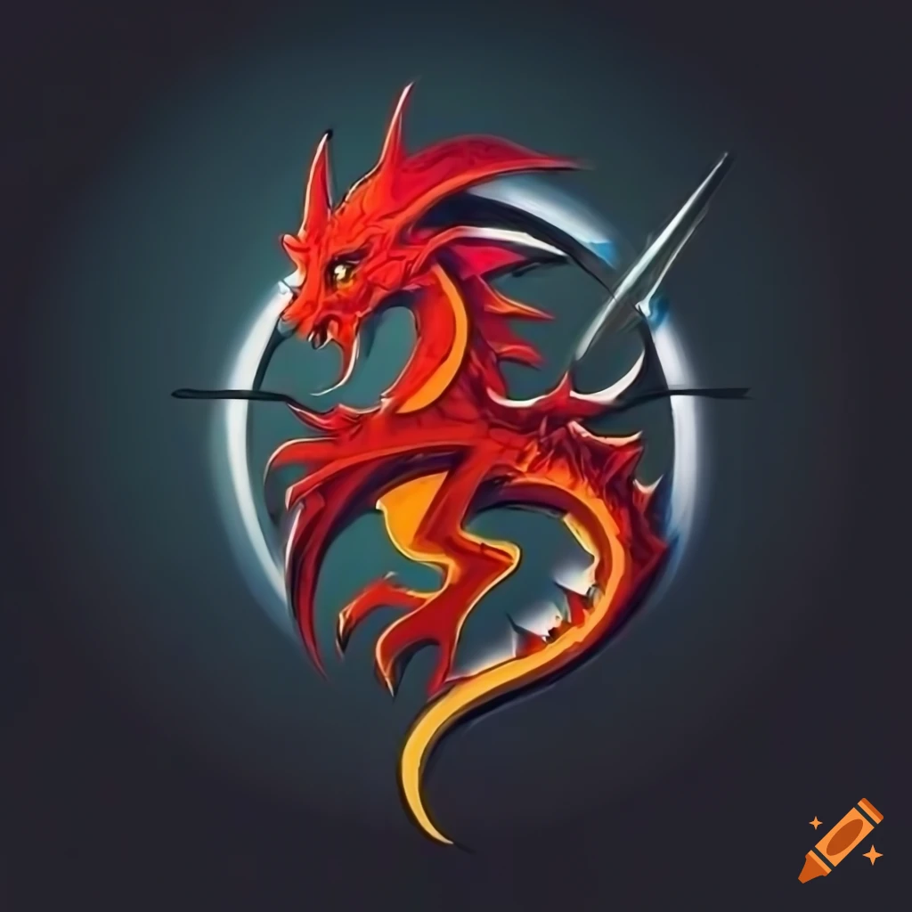 dragon logo hd